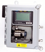 The GPR 1500 PPM oxygen analyzer measures O2 concentrations from 100 PPB to 1%. 
